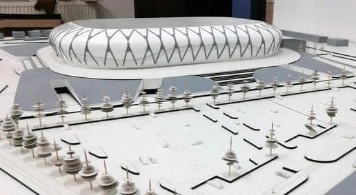 The secret to moving this ancient sphinx screening the time to buy an indoor train.